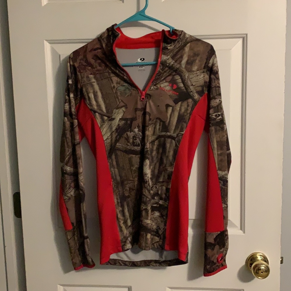 Pink & Camo Pullover
